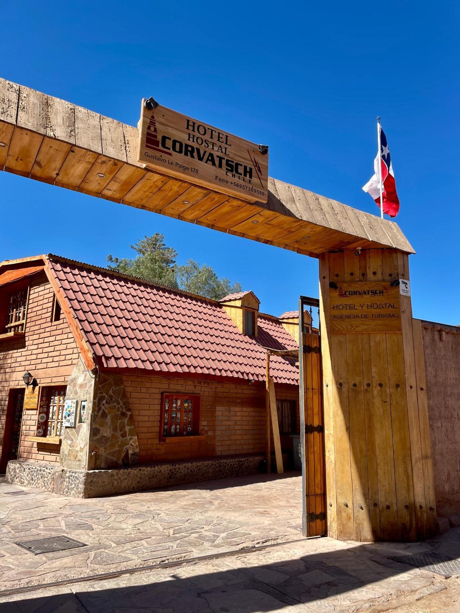 סן פדרו דה אטקאמה Hostal Corvatsch Chile מראה חיצוני תמונה